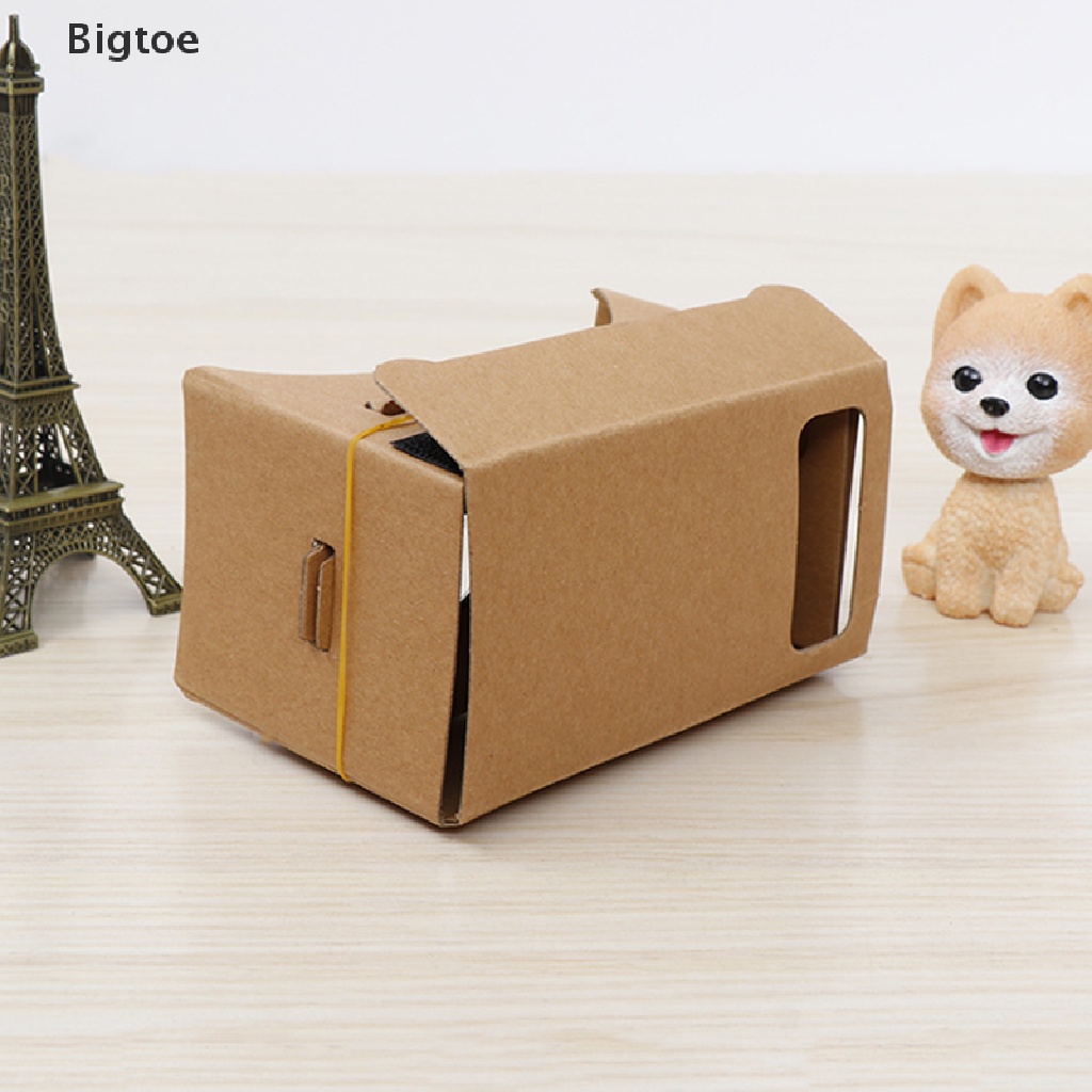 1 Kính thực tế ảo 3D Vr Google Cardboard cho điện thoại Android hoặc điện thoại có kích thước 6 inch