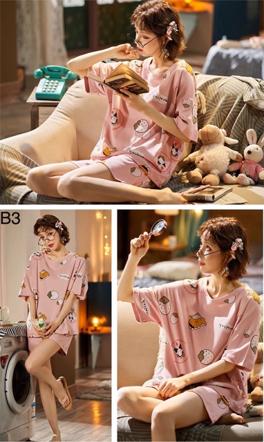 [Mã WAPUSH hoàn 12% xu đơn 99k] [SẴN] Bộ ngủ cộc | BigBuy360 - bigbuy360.vn