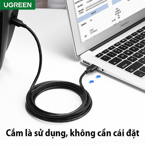 Dây Máy In UGREEN US104 10845 (1,5m) - Hãng phân phối chính thức