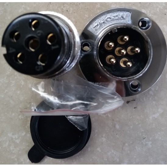 Bộ Giắc Cắm Đực Và Cái M30 2, 3, 4, 5, 6, 7, 8,10,chân