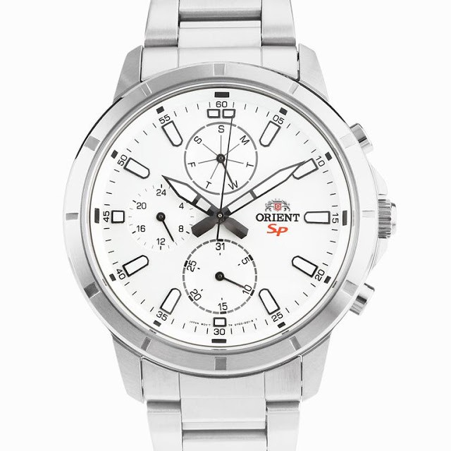 Đồng hồ Nam Orient FUY03002W0  Quartz , Dây thép
