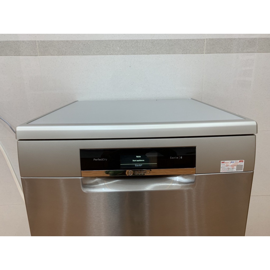 🍀MỚI 2022🍀Máy Rửa Chén Bát Độc Lập 14 Bộ Bosch HMH.SMS8YCI01E Seri 8