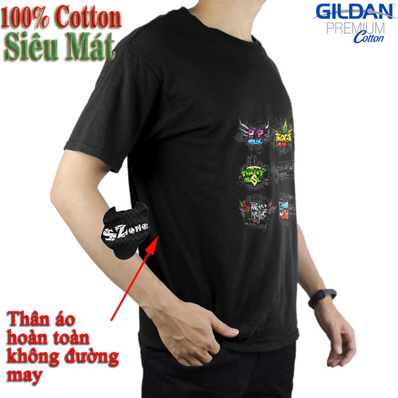 Áo Phông Cotton 100% In Hình 3D Cao Cấp SZone PM51