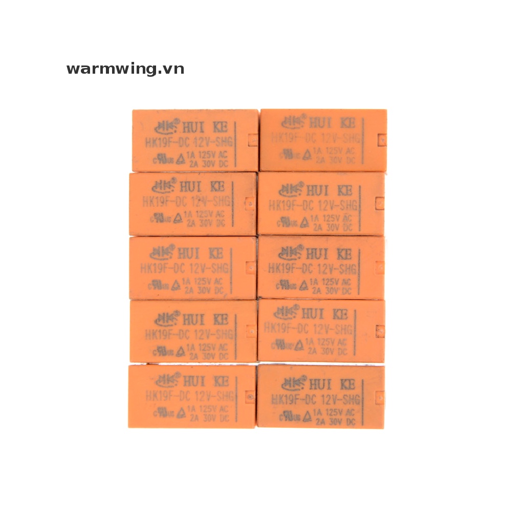 Bộ 10 Rơ Le 8pin hk19f-dc12v-shg dc 12v
