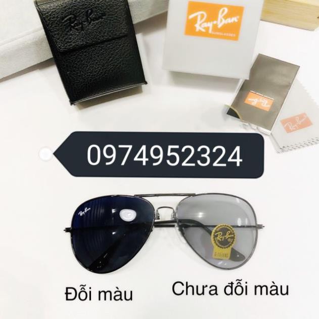 Kính Rayban Đổi Màu Gấp Gọn Full Box HP