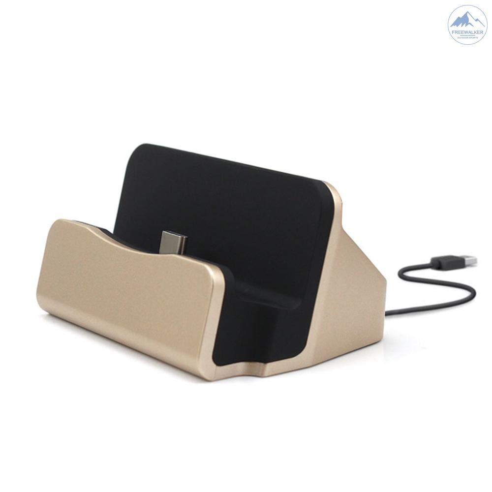 ✪Phone Dock Charging Stand Base Cradle USB Cable Holder Compatible for I-Phone X/8/7/6 for Sam-sung Android for Type C