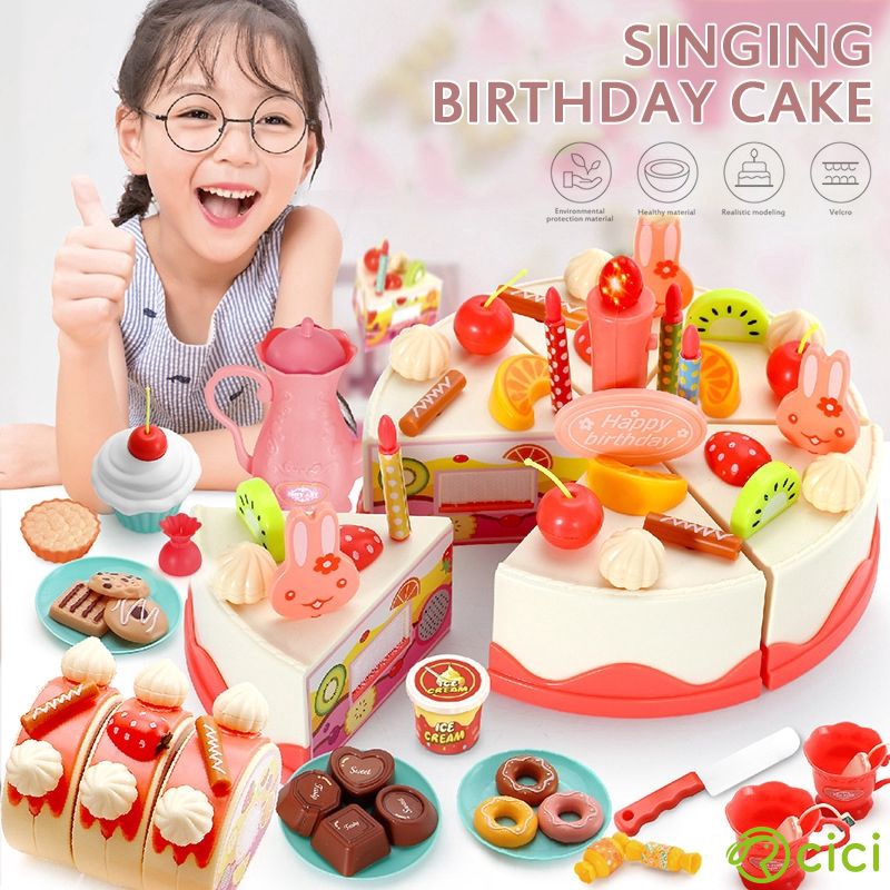 Bộ Đồ Chơi Tiệc Trà Bánh Sinh Nhật Cho Bé