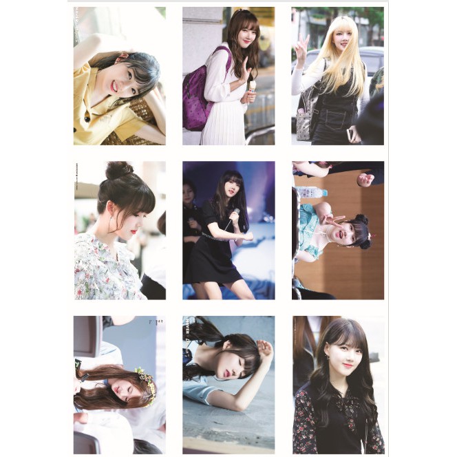 Lomo card 54 ảnh thành viên GRIEND - YERIN