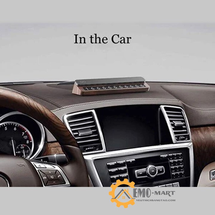 [ FREE SHIP ] Bảng gắn số điện thoại trên taplo ô tô vỏ gỗ cao cấp 💦 BH 12 THÁNG 💦 Hoàn Toàn Bằng Gỗ Thật | BigBuy360 - bigbuy360.vn