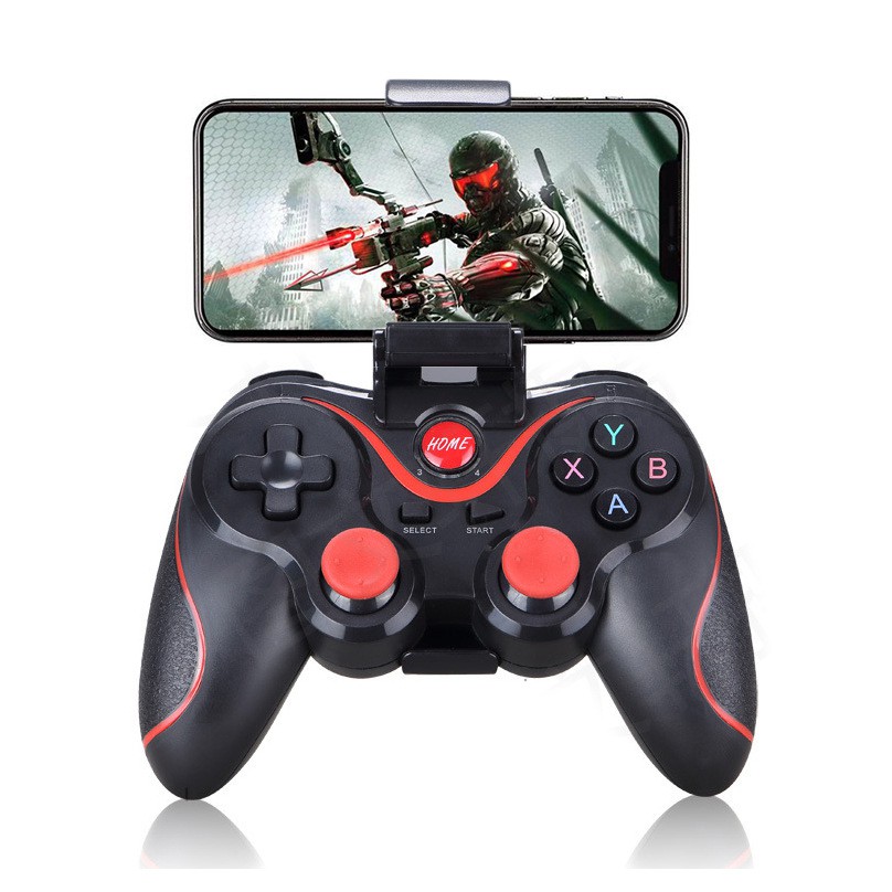 Tay cầm chơi game bluetooth X3/ C8 - đế kẹp điện thoại và usb chơi trên PC | BigBuy360 - bigbuy360.vn