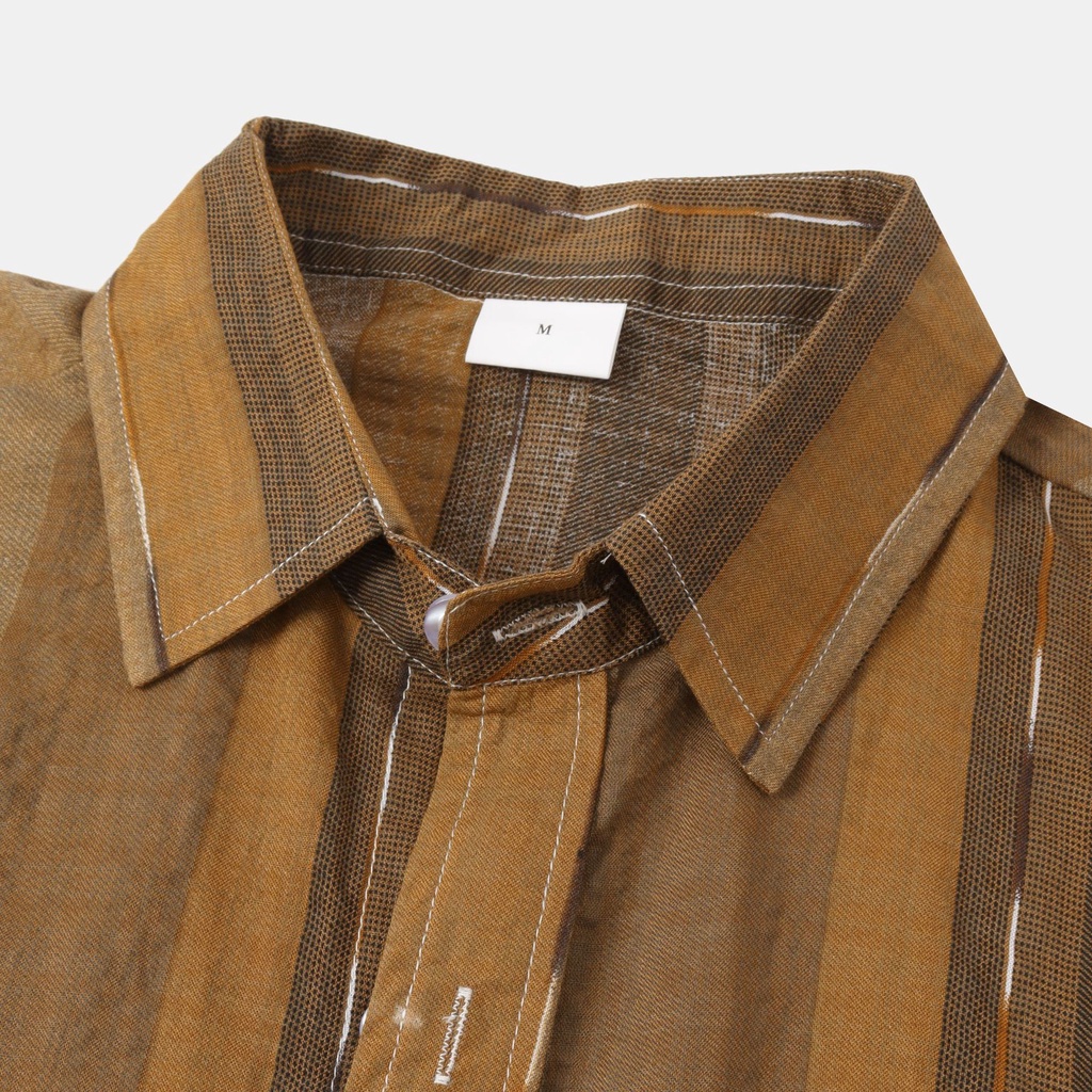 Áo Sơ Mi Nam Ngắn Tay In Họa Tiết Thời Trang Mới