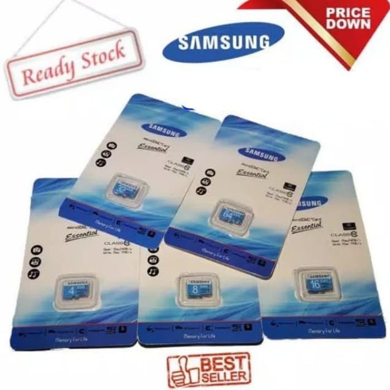 Thẻ Nhớ Mmc Samsung Sd Card / 2gb / 4gb / 8gb / 16gb / 32gb / 64gb 99% Chất Lượng Cao