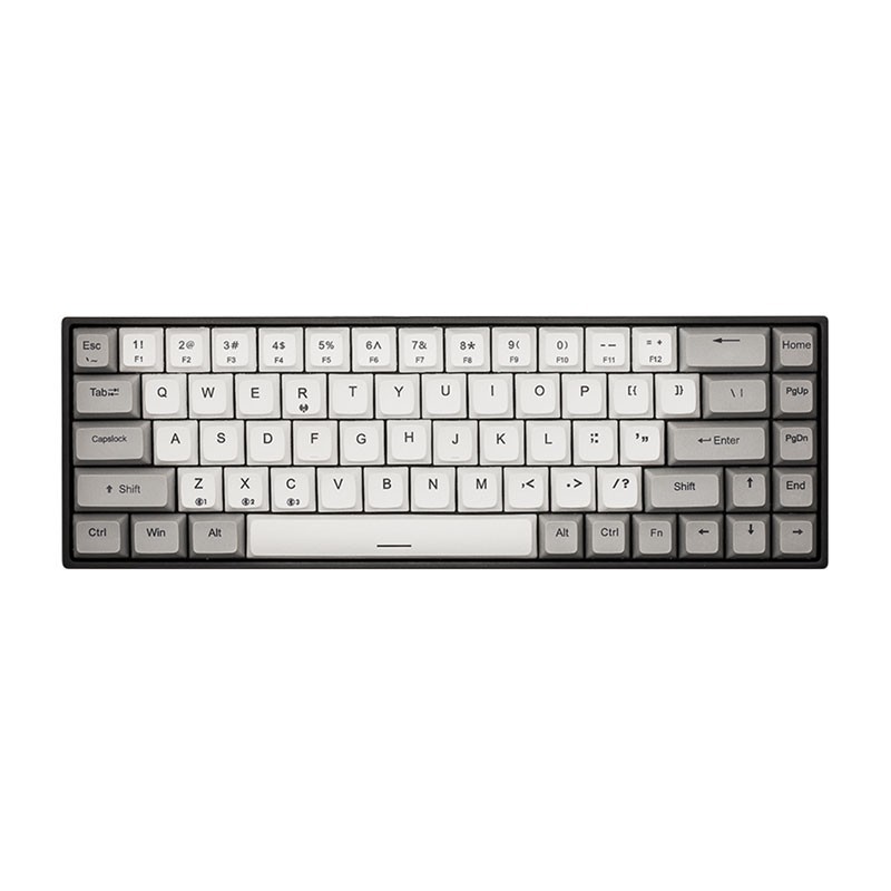 Bàn phím cơ không dây E-DRA EK368W Kailh Box/ Hotswap/ Bluetooth/ Type-C - Hàng chính hãng