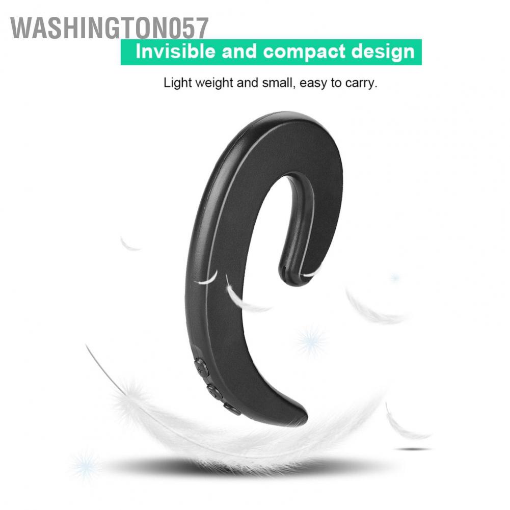 Hàng Hot Tai nghe rảnh tay Tai nghe Bluetooth Tai nghe không dây dẫn xương không đau Tai nghe tai nghe Hàng giao ngayWashington057