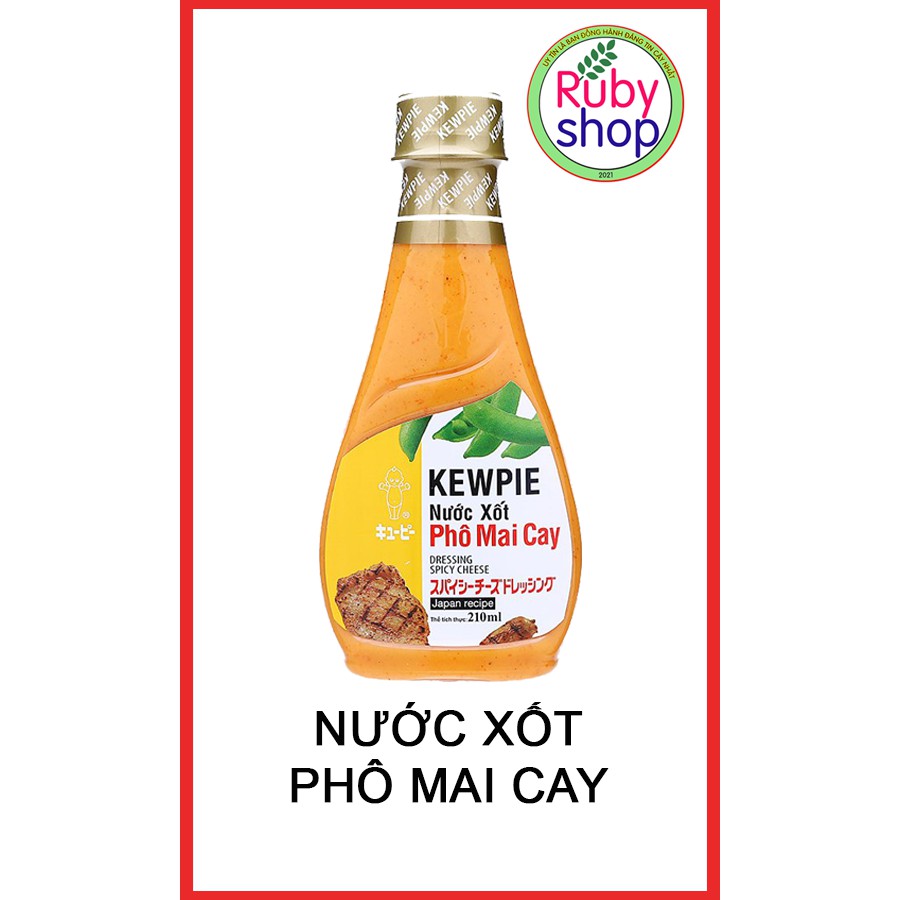 Nước xốt Kewpie 210ml các loại - GIÁ HỦY DIỆT - HSD 08/2022!