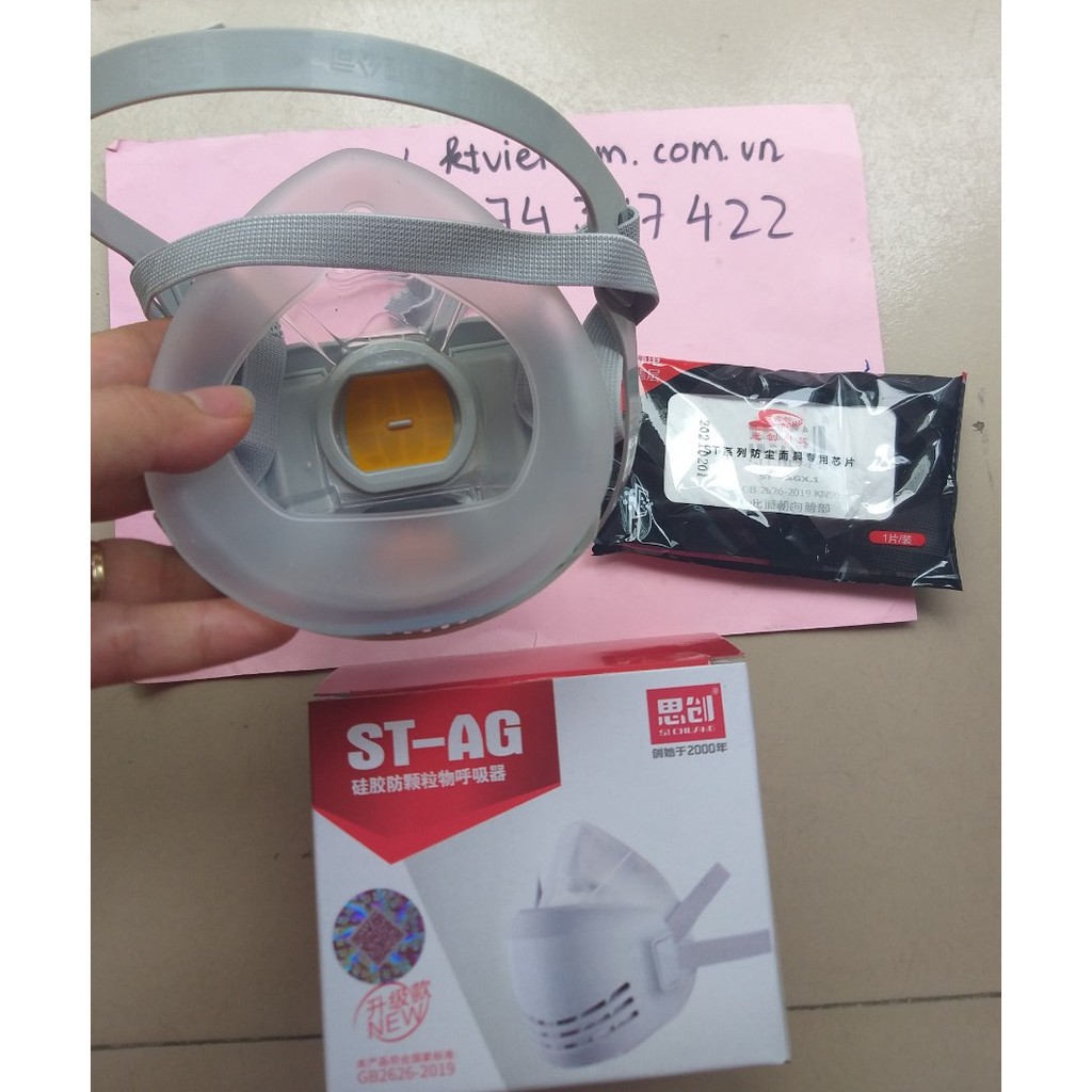  MẶT NẠ PHÒNG ĐỘC STRONG GỒM TẤM LỌC