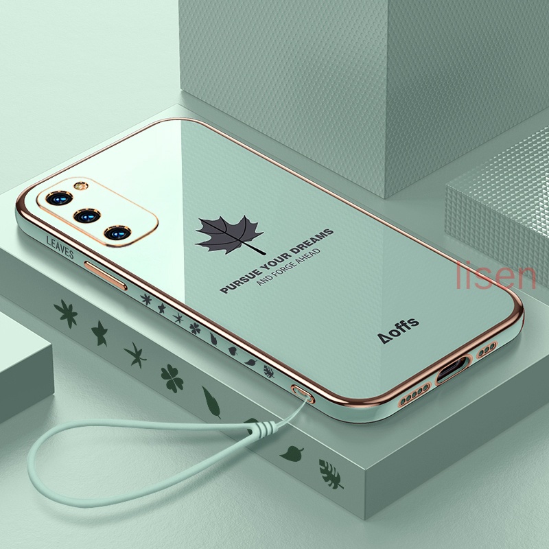 Ốp lưng S20 FE Ốp Điện Thoại Hình Lá Phong Cho Samsung S20 S20 ultra S20 plus S10 plus S22 S21 S22 plus S21 FE S21 ultra S22 ultra FY