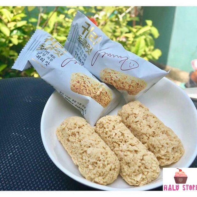 [Combo 3] Bánh yến mạch giòn The Common Oat Hàn Quốc (3 gói)