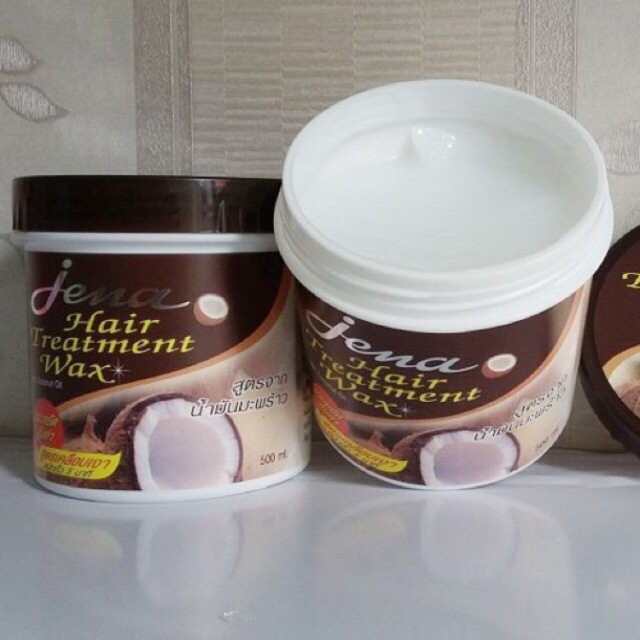 Kem ủ tóc tinh dầu dừa Jena Coconut Hair Treatment Wax 500ml và 1000 ml | BigBuy360 - bigbuy360.vn