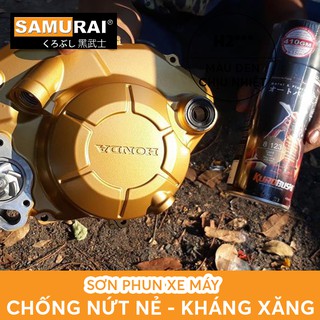 Combo sơn Samurai màu vàng ánh kim 123