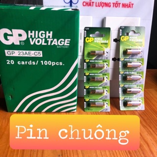 Pin 12V GP HIGH VOLTAGE 23AE, 27A ( Pin chuông, romote cửa)