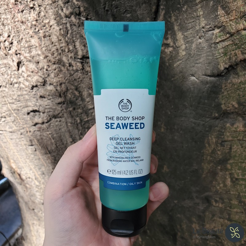 The Body Shop Seaweed Deep Cleansing Gel Wash - Sữa Rửa Mặt Tẩy Da Chết 125ml