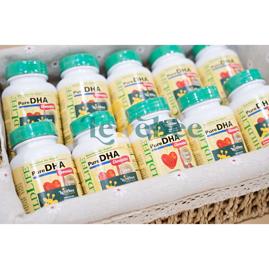 DHA Childlife cho bé từ 6 tháng đến 12 tuổi - ChildLife Pure DHA