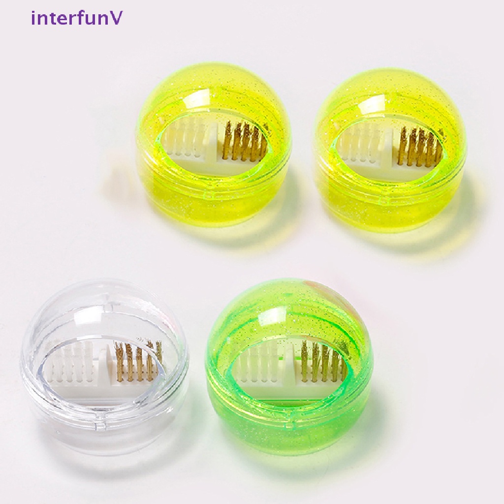 Cọ Nhựa &amp; Kim Loại Dùng Để Vệ Sinh Đầu Mài Móng Tay Tiện Dụng