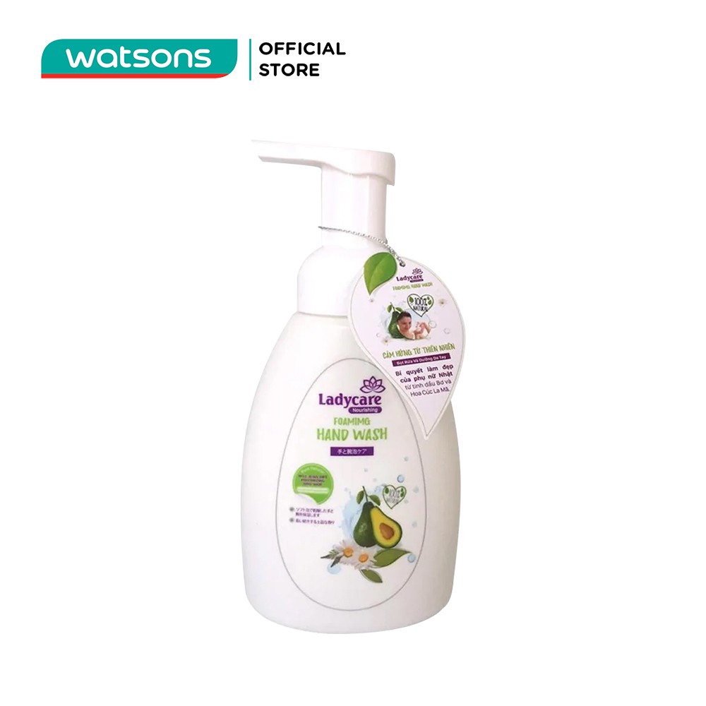 Bọt Rửa Tay Ladycare Foaming Hand Wash Dưỡng Da 250ml