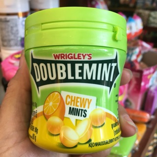 Kẹo Gum Doublemint Wrigley's Hương Chanh Bạc Hà (80g)