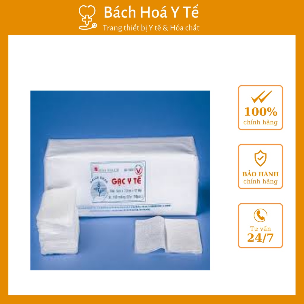 Gạc y tế tiệt trùng 5x6x12 lớp