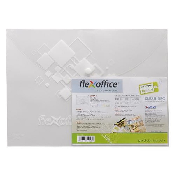 Bộ 10 Bìa Nút F4 Flexoffice CBF01/FO