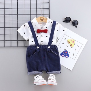 Set yếm sơ mi