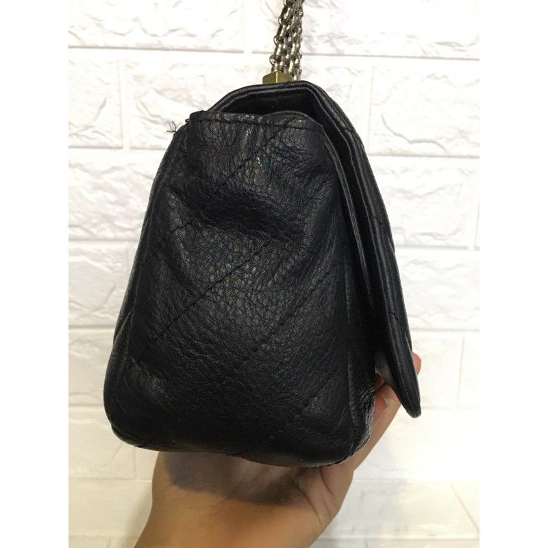 Túi si hiệu size 25 da thật