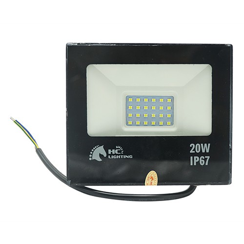 ĐÈN PHA LED APPLE 20W chống nước IP67 đủ công suất TIẾT KIỆM ĐIỆN siêu sáng 6500k+3000k