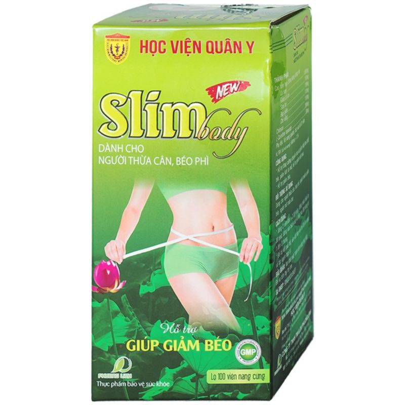 Viên giảm cân Slimbody ( new) Học viện quân y