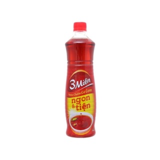 Nước mắm chấm cá cơm 3 miền chai 800ml