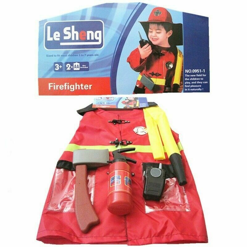Đồ hoá trang trẻ em - Áo Lính Cứu Hoả LC01619 - Yay