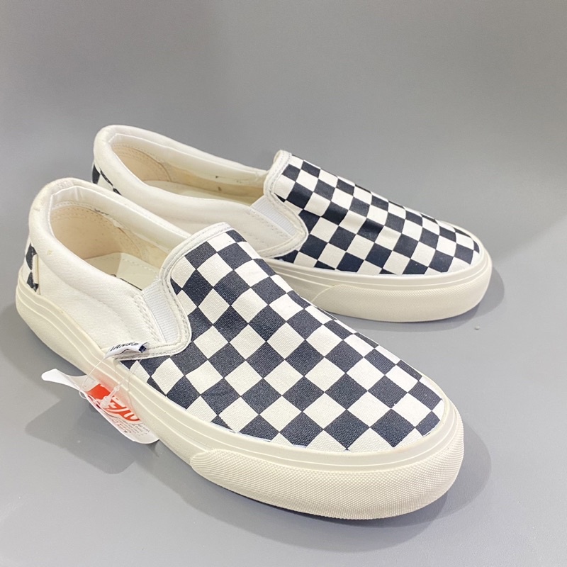 | CÓ SẴN - ẢNH THẬT | Giày thể thao vans caro lười