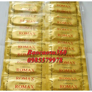 Bộ 240 chiếc bao cao su Romax gai
