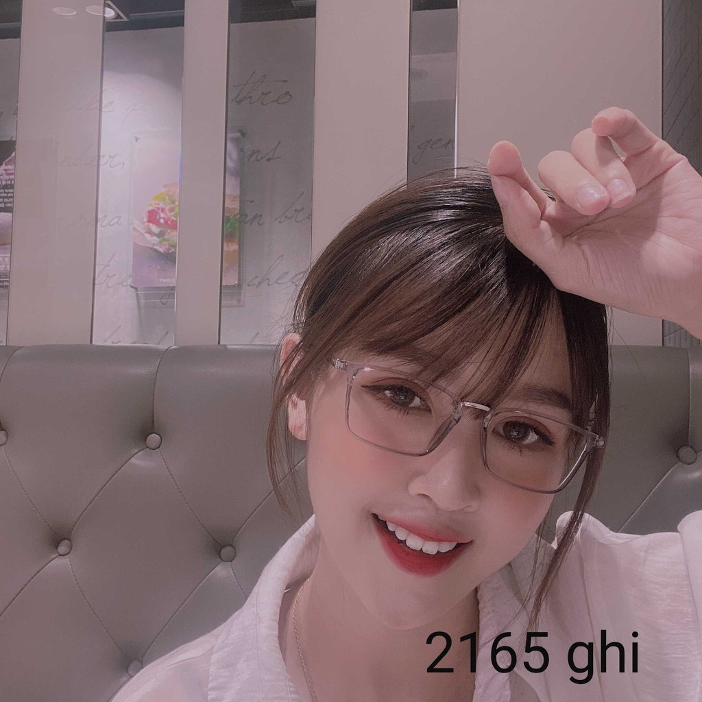 Gọng Kính Cận Nam Nữ G STORE Dáng Vuông Thời Trang Chất Liệu Nhựa Dẻo   2165 | BigBuy360 - bigbuy360.vn