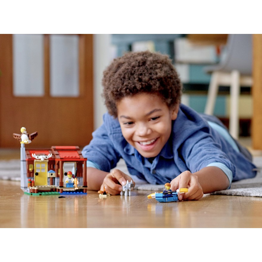 Lego HaHa - Lego Creator - Nhà Gỗ Ven Hồ - 31098