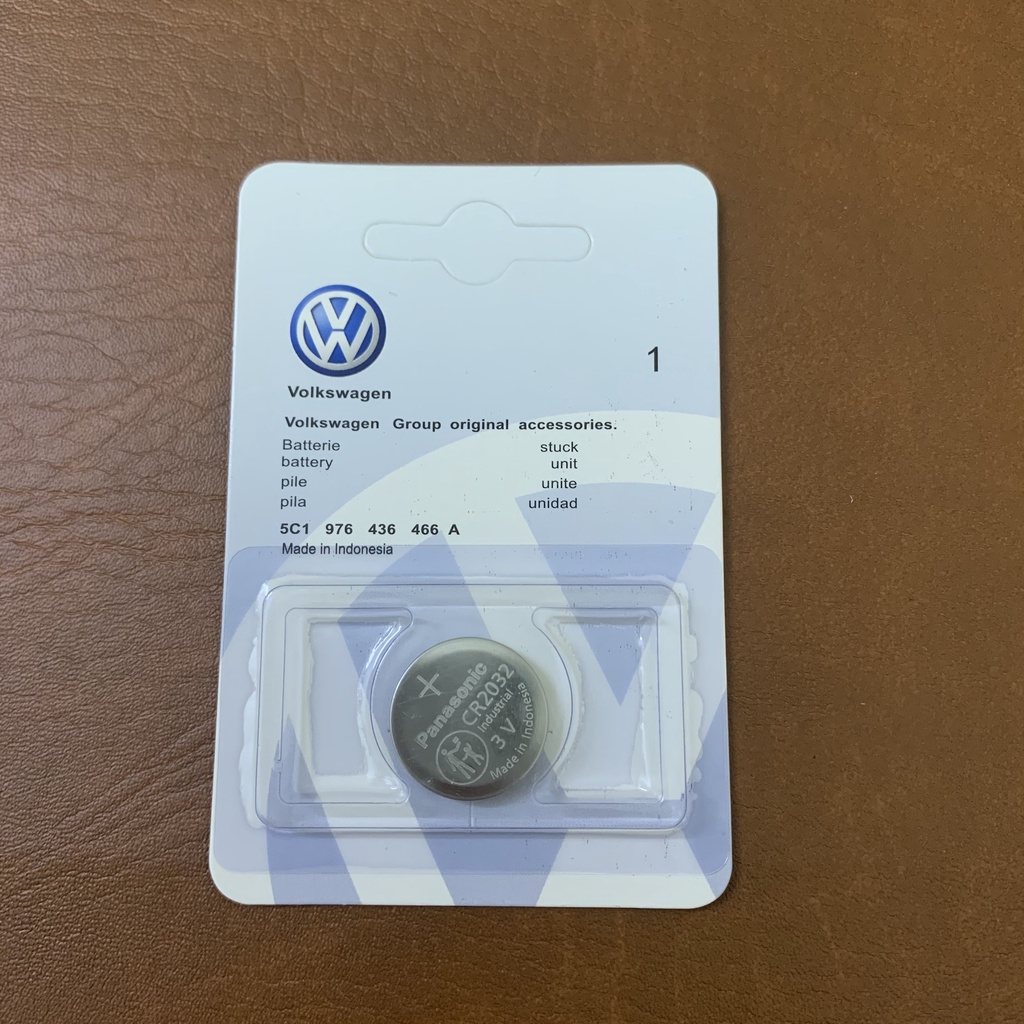 Pin Chìa Khóa Xe Ô Tô Volkswagen - Pin Cúc Áo CR2025, CR2032