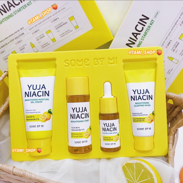 SET DƯỠNG DA SOME BY MI YUJA NIACIN 30DAYS BRIGHTENING STARTED KIT