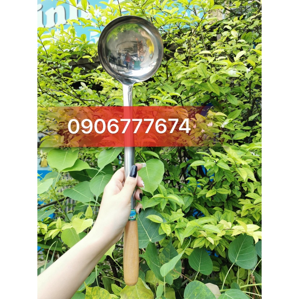 Vá/ Muôi Múc Canh Cho Bếp Quán Ăn Đủ Size