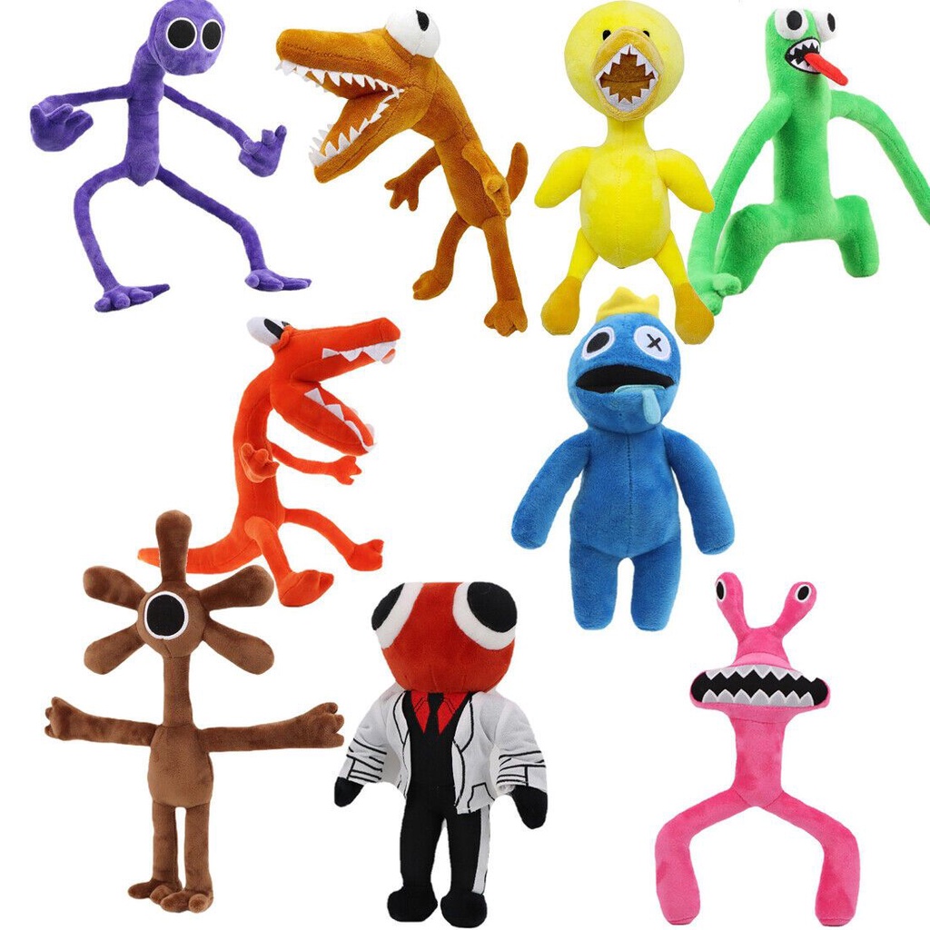 20-50cm Roblox Rainbow Friends Blue Plush Toy Purple Stuffed Doll Kid Gift Birthday Xmas