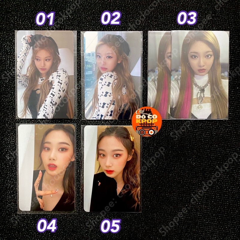 Thẻ Ảnh aespa Savega  Ning Ning, Giselle