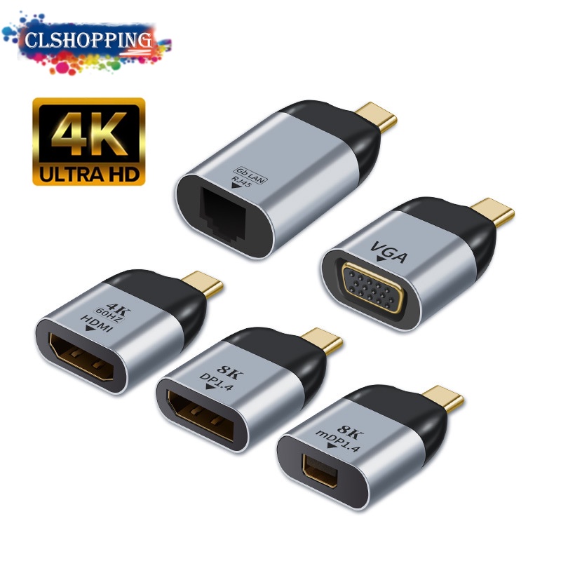 Cáp chuyển đổi USB Type C sang HDMI 4K thích hợp cho Samsung S10/S9 Huawei P30 For IPad Pro 2018 Type C