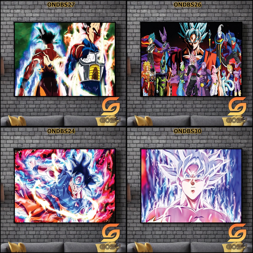 Tranh tráng gương 3d dragonball