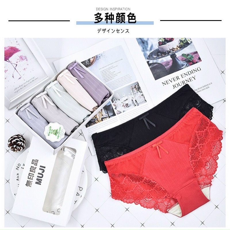 Quần Lót nư, Quần Lót Ren Dây Thiết Kế Viền Ren Xinh Cao Cấp